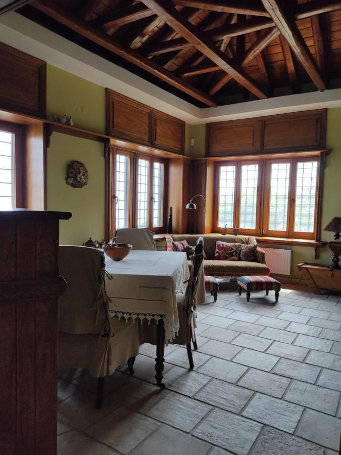 Cozy Blue Stone House With A Great Sea View. Villa Tsagarada Bagian luar foto